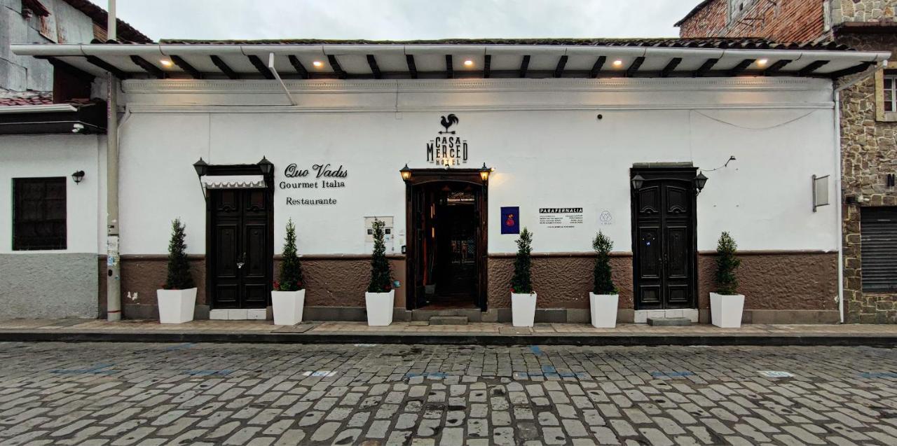 Hotel Casa Merced Cuenca Bagian luar foto